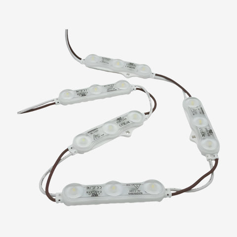 LED Module SMD2835,AC 110V, 1.5w, 150 Lms, IP67 Blue #384