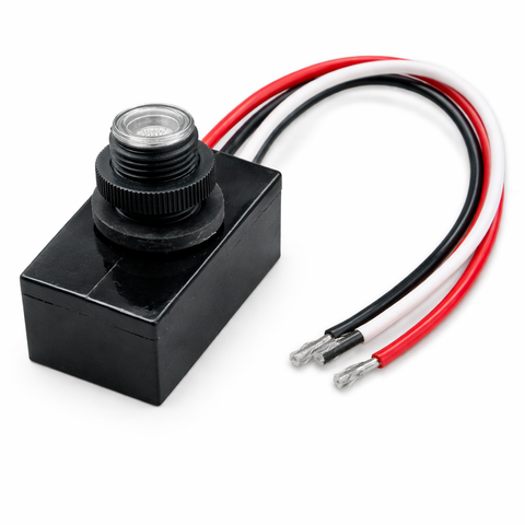 Button-Type Photoelectric Light Sensor