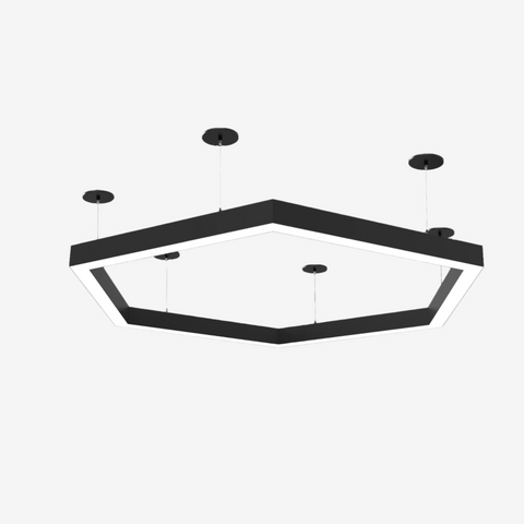 Hexagon Shaped Architecture lights