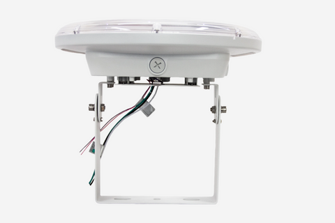 Round Garage Canopy Back lit, Up light, White  #107