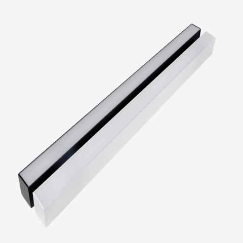 8 ft Linear Architecture 4" 80W Single CCT 0-10 Dim 120-277V Black #285
