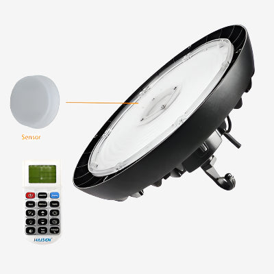 240W 12th GEN UFO 5700K DIM BLK 3pin Bottom Motion Sensor #145