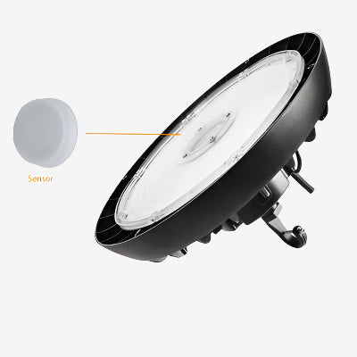 240W 12th GEN UFO 5700K DIM BLK 3pin Bottom Motion Sensor #145