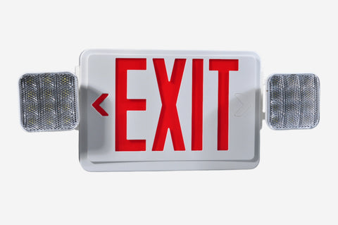 Led Exit Combo, Dual Color with Remote head #354