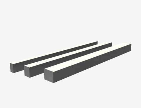 8 ft Linear Architecture 4" 80W Single CCT 0-10 Dim 120-277V Black  #285